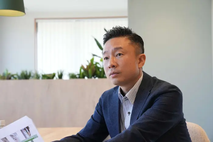 代表取締役の写真